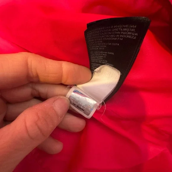 The North Face Insulated Winter Ski Jacket Purple Pink Womens Large - Picture 4 of 13